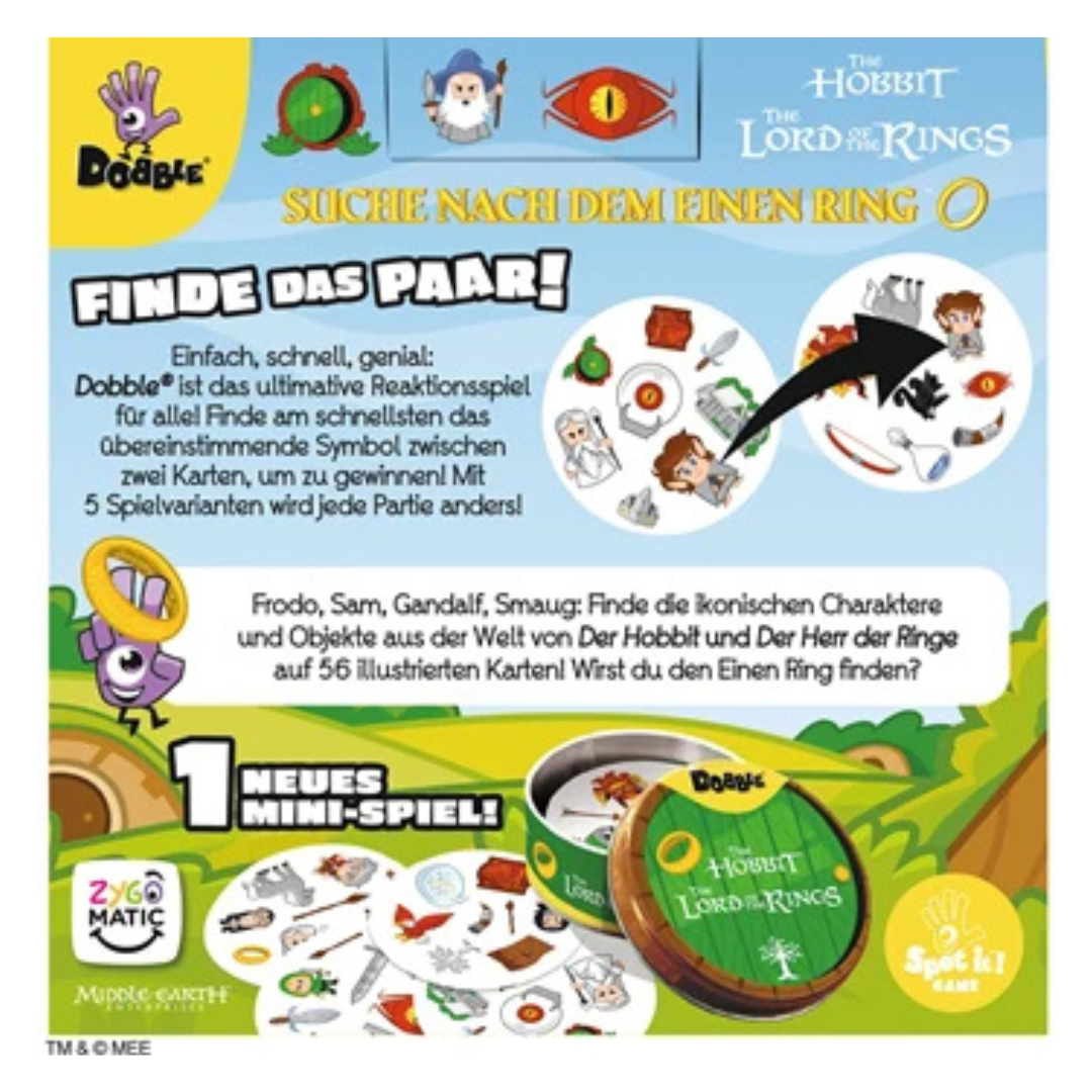 DOBBLE The Hobbit - The Lord of the Rings