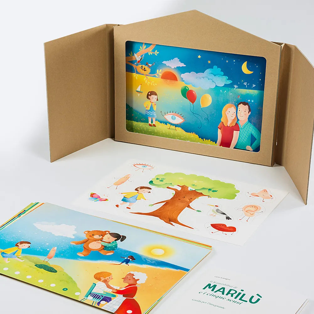 Il Kamishibai di Marilù e i cinque sensi