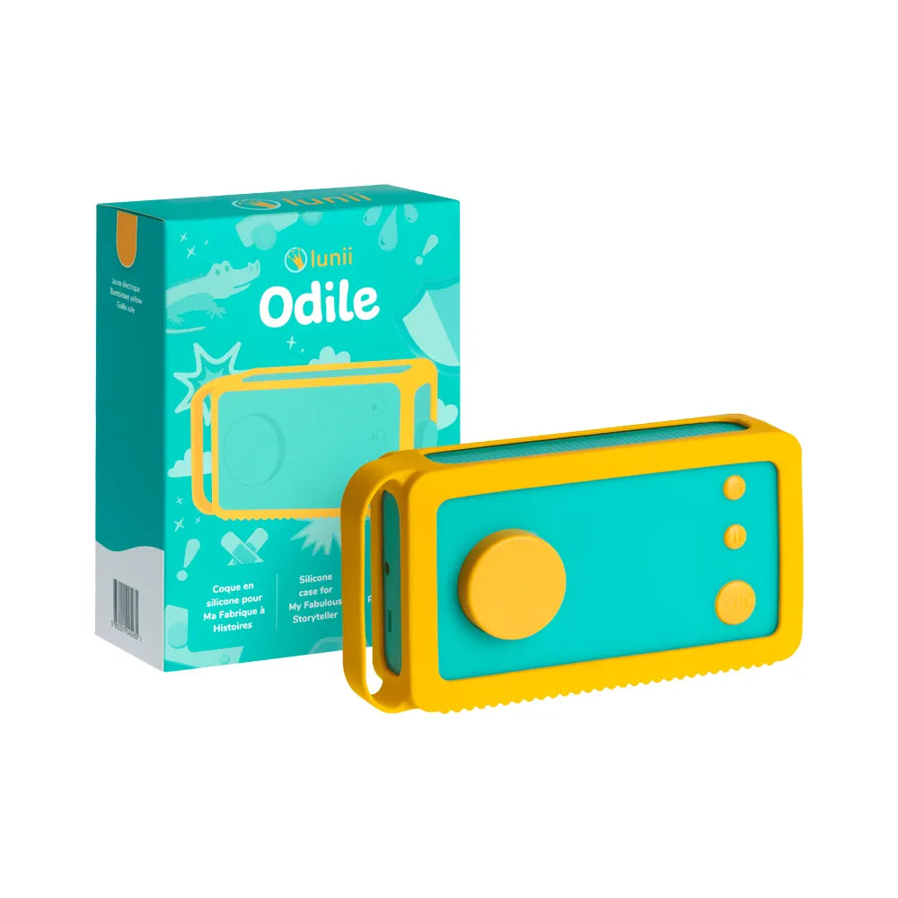 Lunii - Cover Odile in silicone - giallo