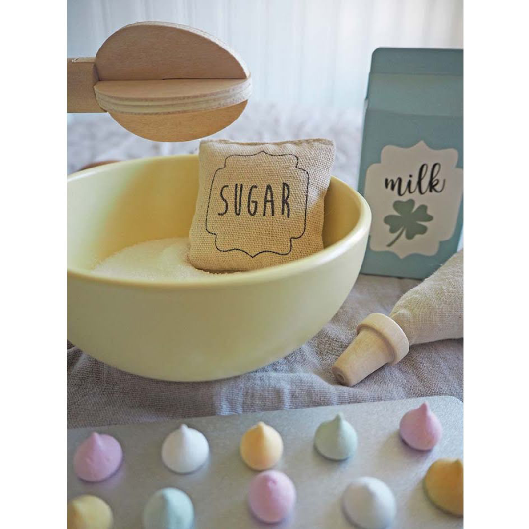 Set pasticceria in legno