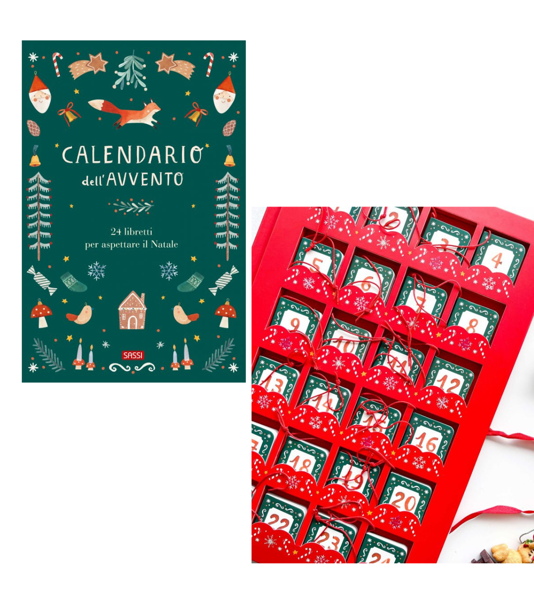 Il calendario dell'Avvento - 24 libretti per aspettare il Natale
