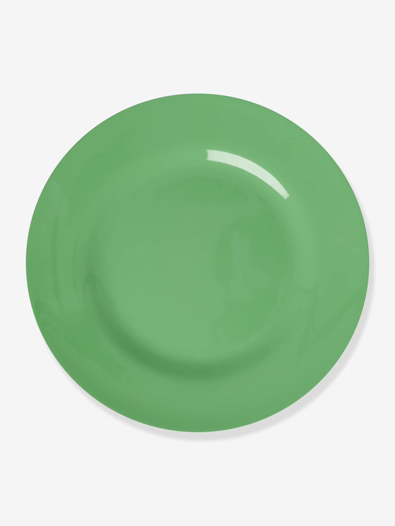 Piatto piano - Multicolore - Confezione da 6