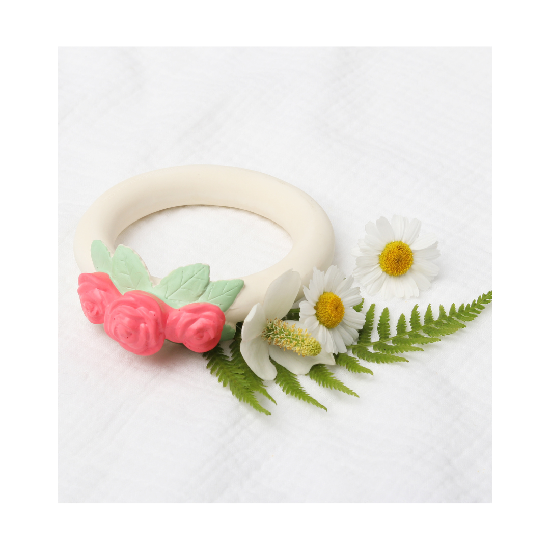 Anello da dentizione Rosa