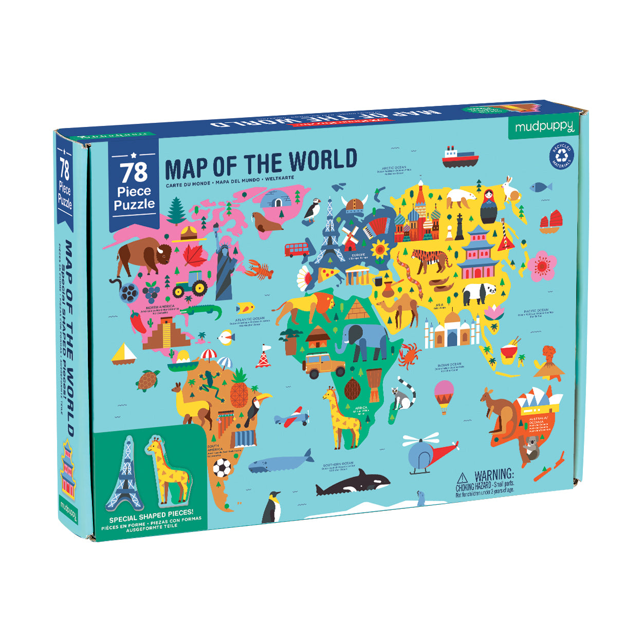 Map oh the World Puzzle