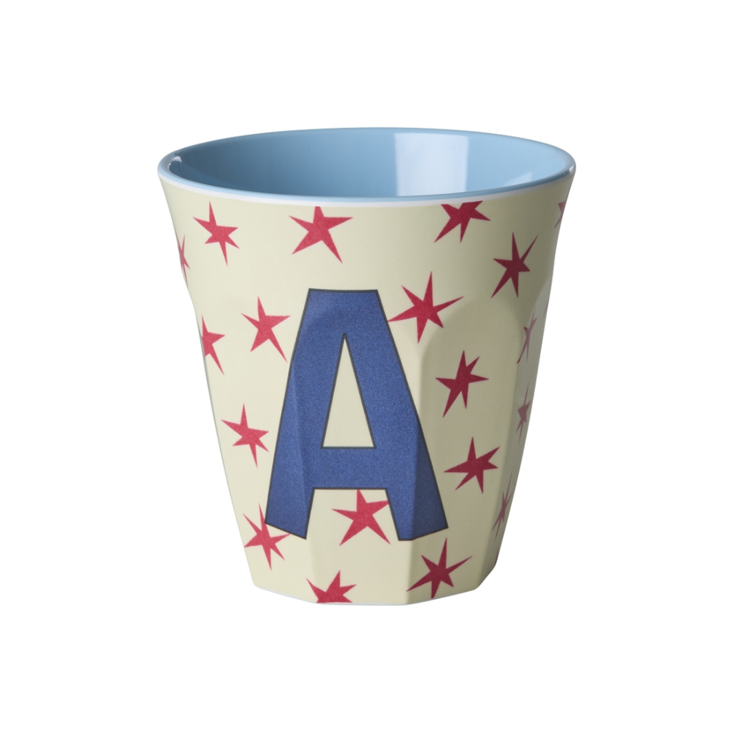 Bicchiere in melamina - Lettera A