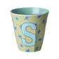 Bicchiere in melamina - Lettera S