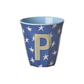 Bicchiere in melamina - Lettera P