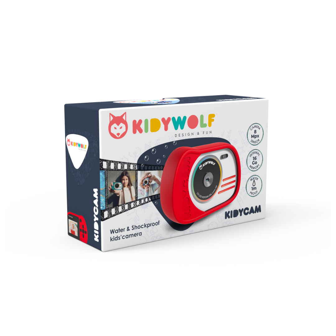 Kidycam Foto e Videocamera Rosso