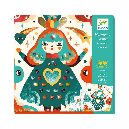 Quadro in metallo e strass - Armonia