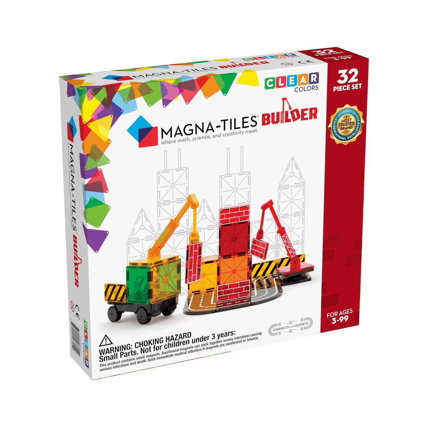 Builder - costruzioni magnetiche 32 pezzi