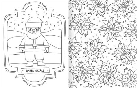 Libro da colorare Natale Scintillante. Con 750 brillantini adesivi