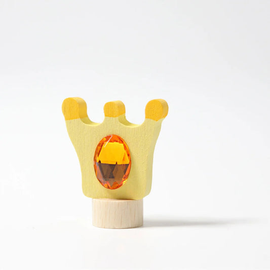 Figura decorativa in legno - Corona