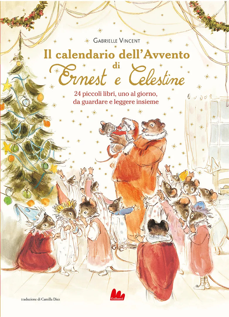 Il calendario dell'Avvento di Ernest e Celestine