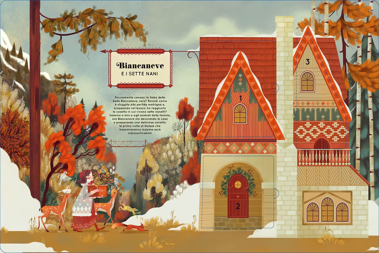 Il grande libro dell'Avvento - Aspettando il Natale con le Fiabe