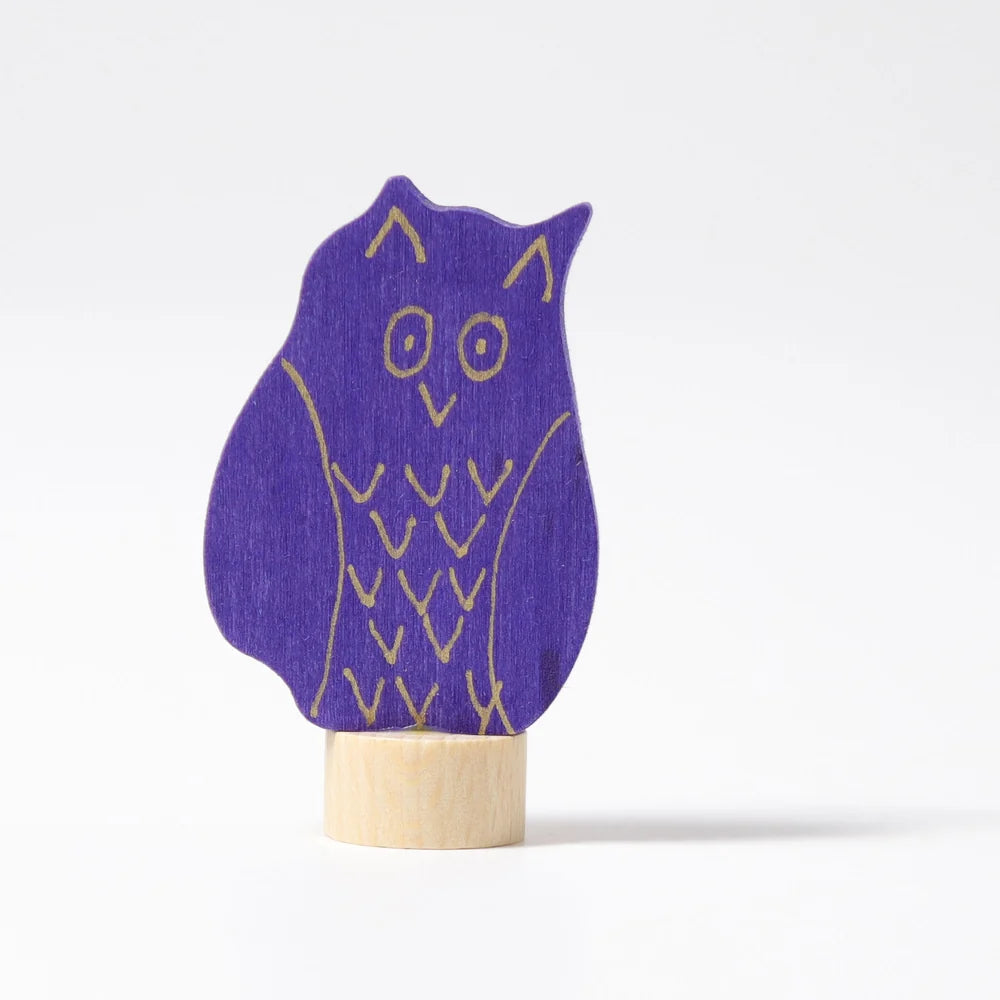 Figura decorativa in legno - Gufo reale