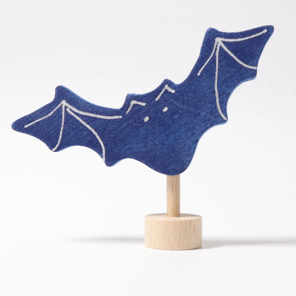 Figura decorativa in legno - Pipistrello