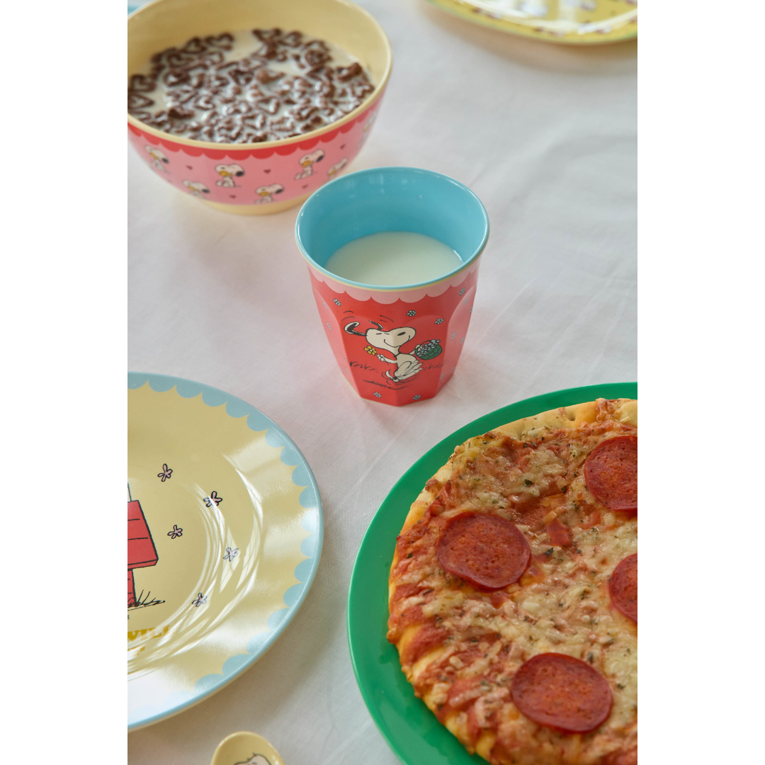 Bicchiere in melamina Snoopy - Rosso