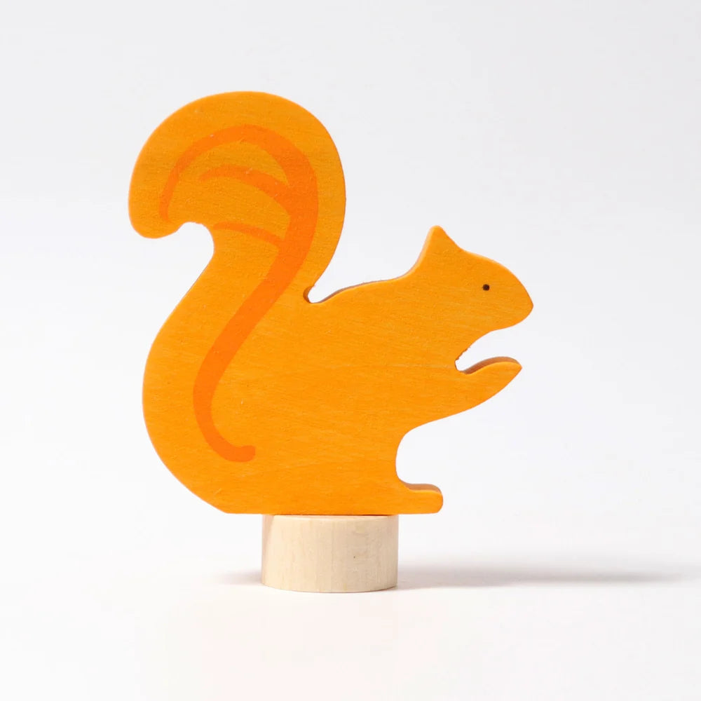 Figura decorativa in legno - Scoiattolo
