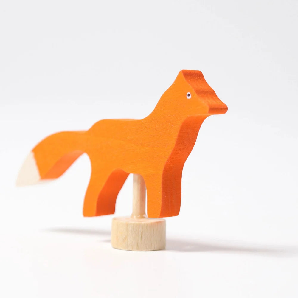 Figura decorativa in legno - Volpe