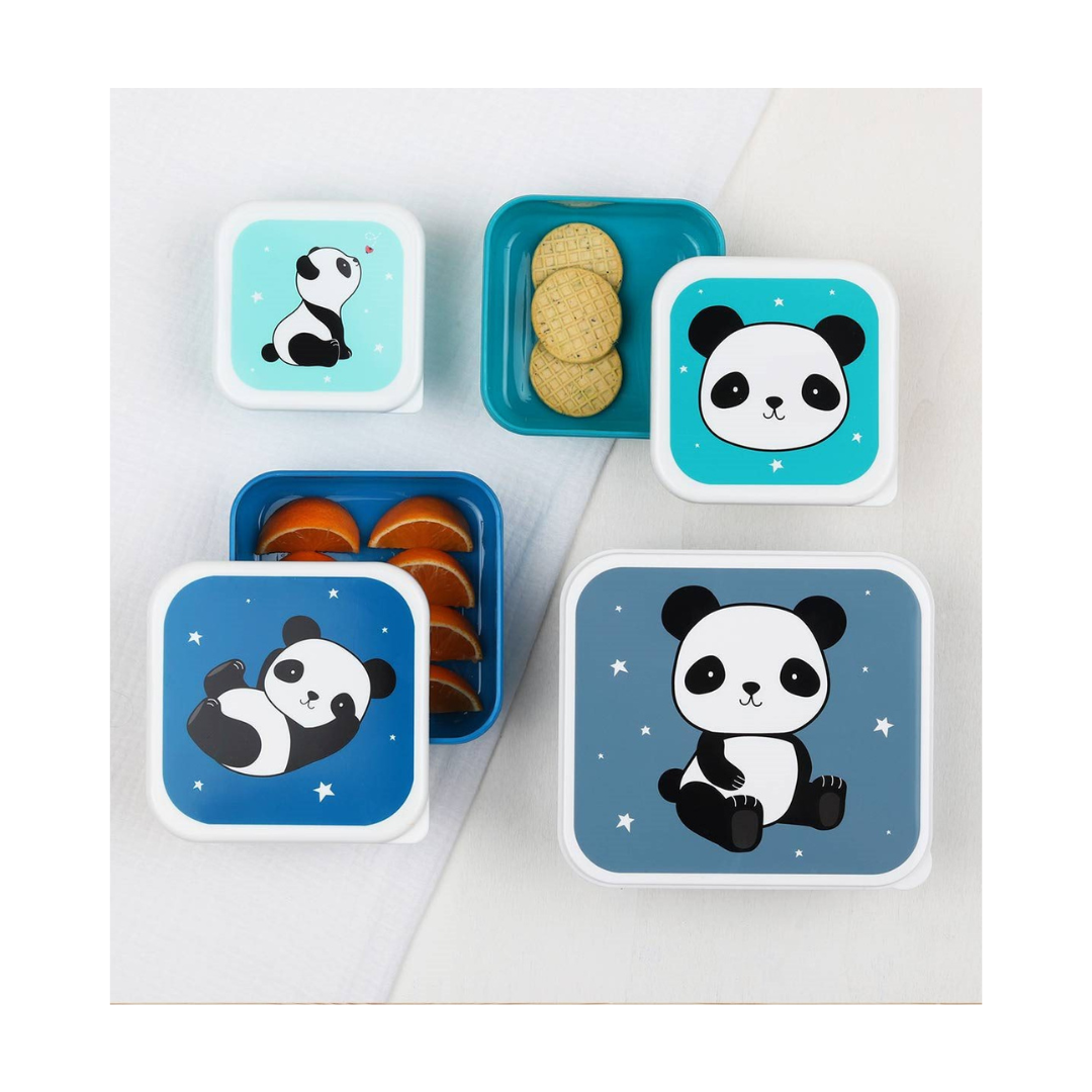 Lunch- und Snackbox Panda