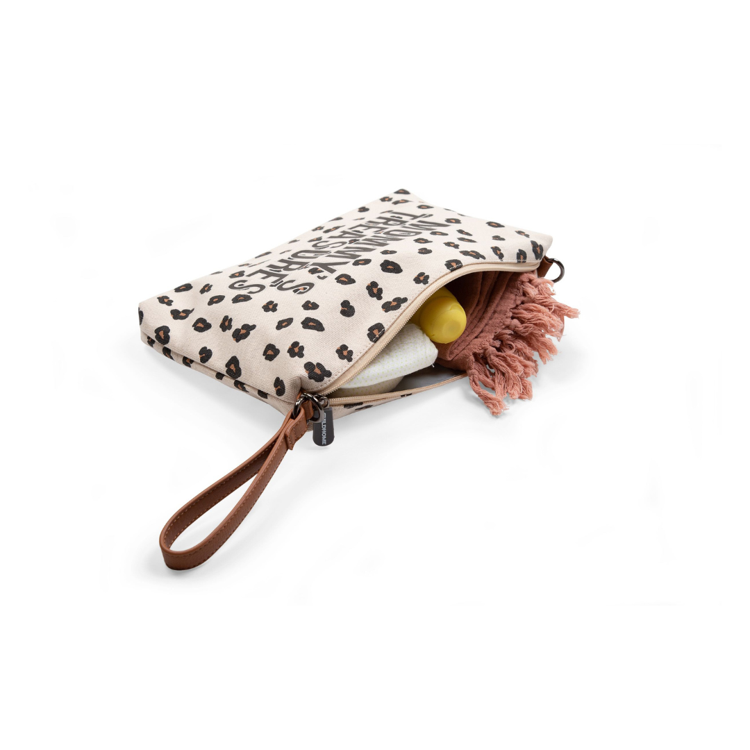 Leoparden-Clutch von Mommy's Treasures